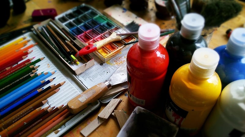 Recycled Art Supplies